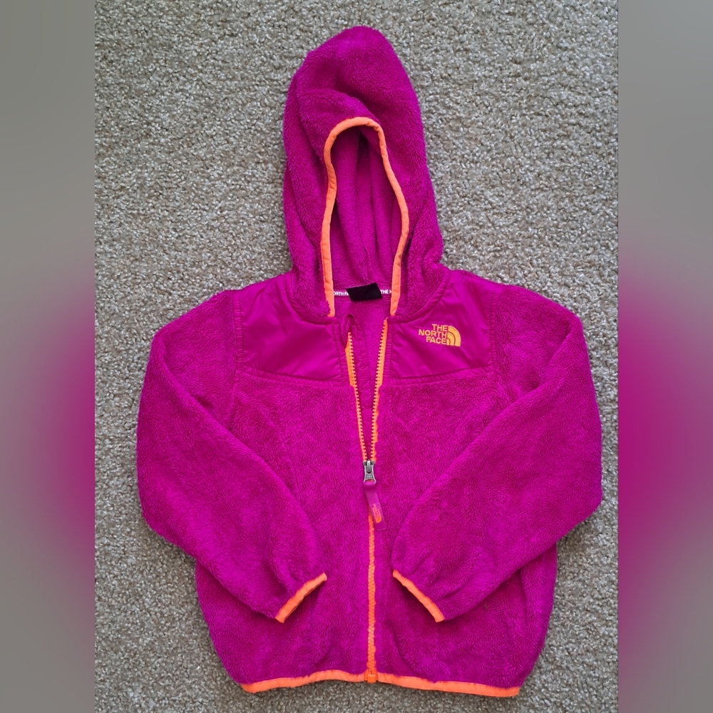 The North Face Pink and Orange Athletic Hoodie